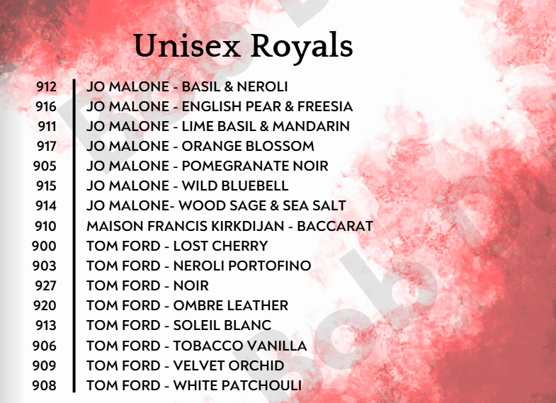 Unisex Pure Royals